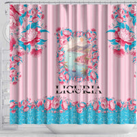 Italy Liguria Shower Curtain Carnation Flowers Of The Riviera