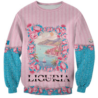 Personalized Italy Liguria Sweatshirt Carnation Flowers Of The Riviera