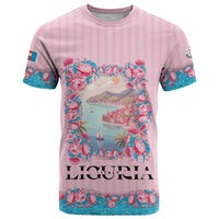 Personalized Italy Liguria T Shirt Carnation Flowers Of The Riviera