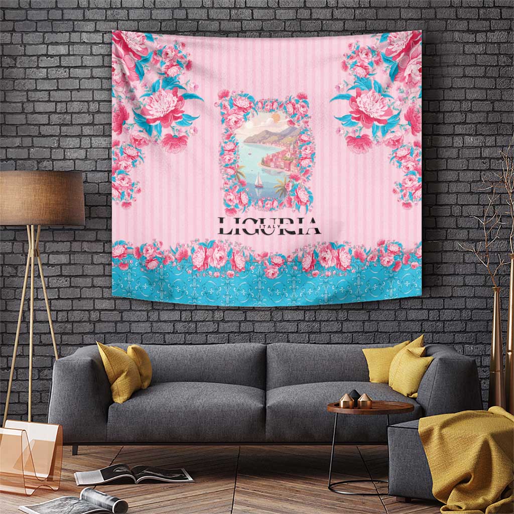 Italy Liguria Tapestry Carnation Flowers Of The Riviera