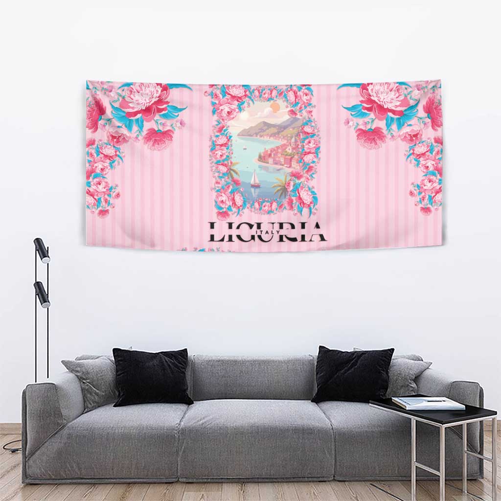 Italy Liguria Tapestry Carnation Flowers Of The Riviera
