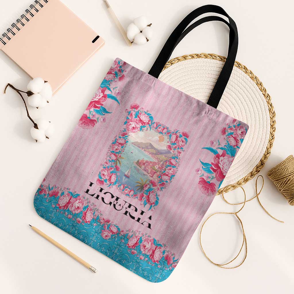 Italy Liguria Tote Bag Carnation Flowers Of The Riviera