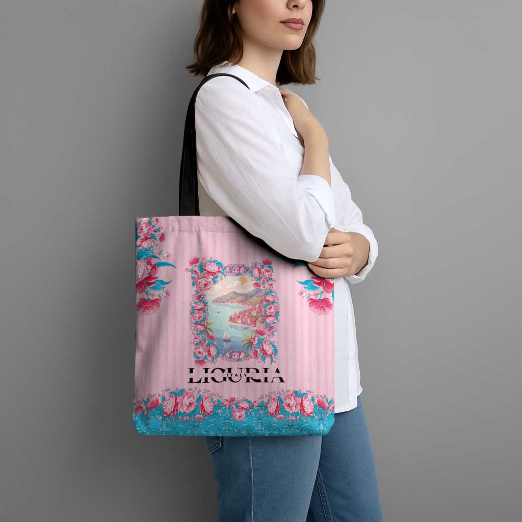 Italy Liguria Tote Bag Carnation Flowers Of The Riviera