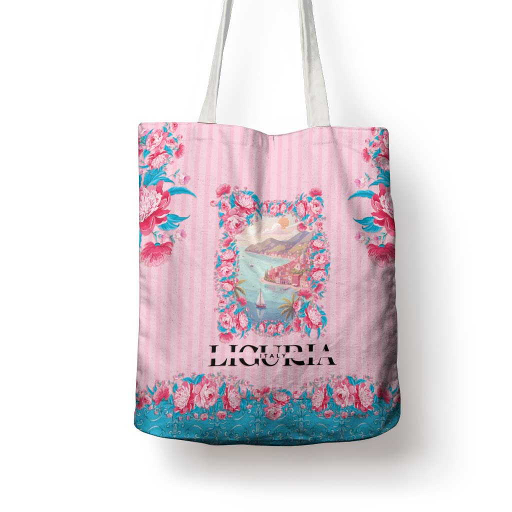 Italy Liguria Tote Bag Carnation Flowers Of The Riviera