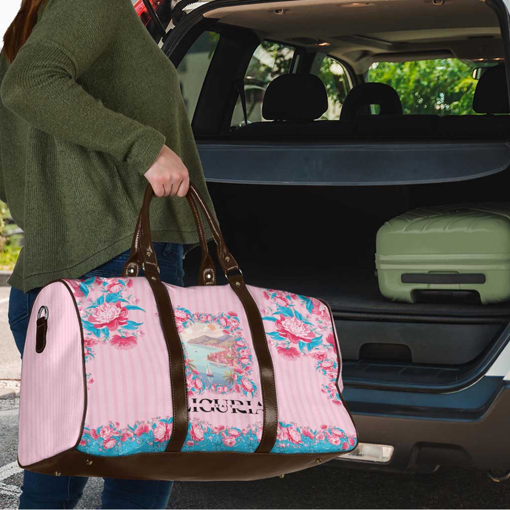 Italy Liguria Travel Bag Carnation Flowers Of The Riviera