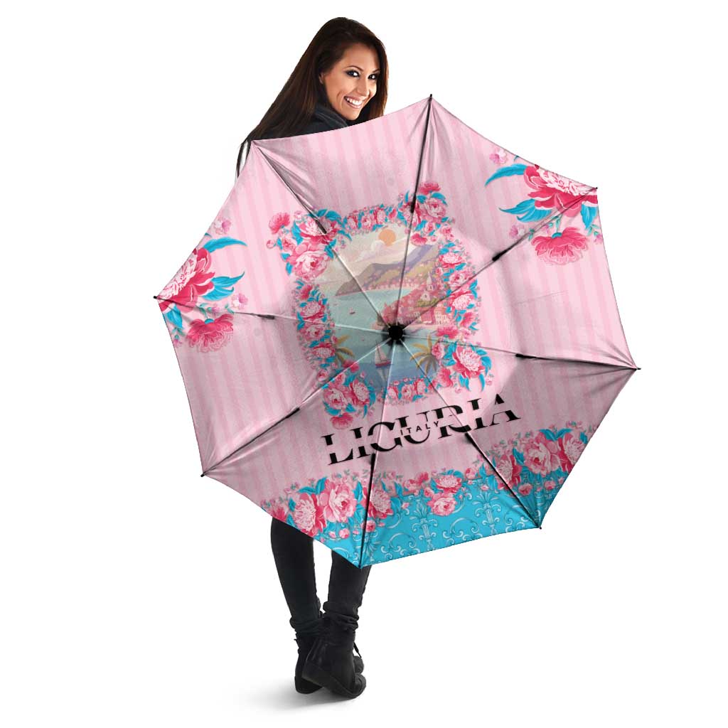 Italy Liguria Umbrella Carnation Flowers Of The Riviera