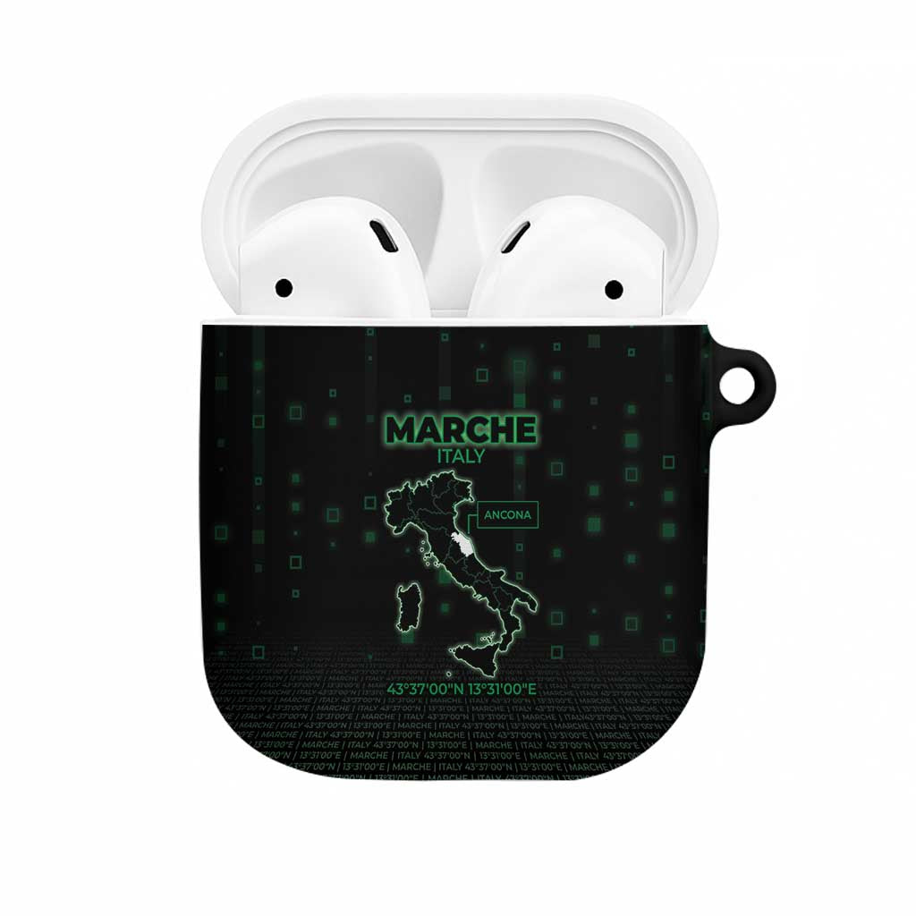 Italy Marche AirPods Case Map And Coordinates Code