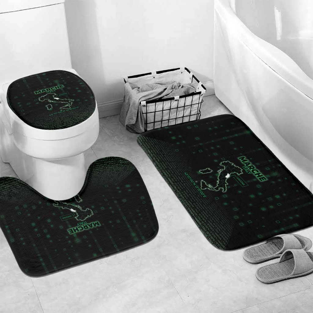 Italy Marche Bathroom Set Map And Coordinates Code