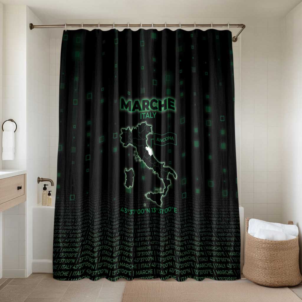 Italy Marche Bathroom Set Map And Coordinates Code