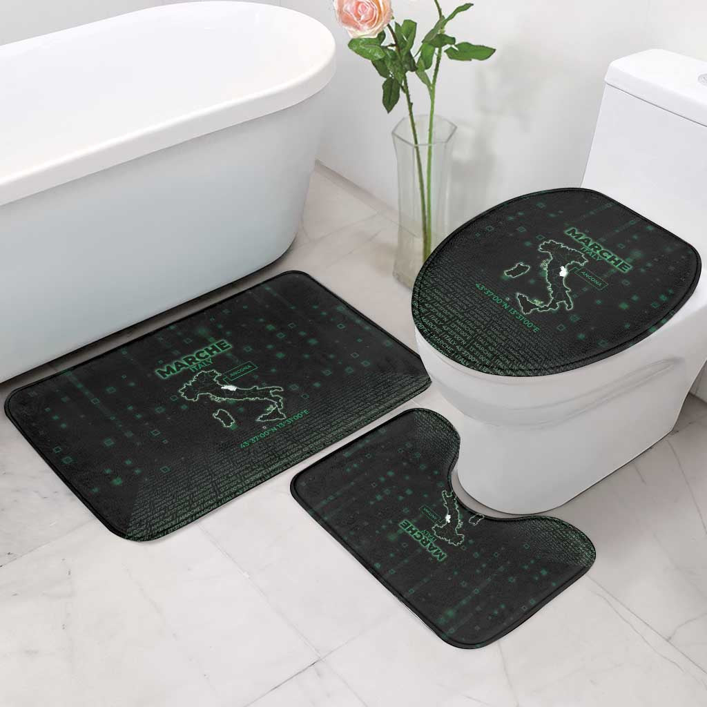 Italy Marche Bathroom Set Map And Coordinates Code
