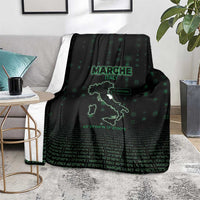 Italy Marche Blanket Map And Coordinates Code