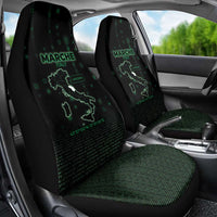 Italy Marche Car Seat Cover Map And Coordinates Code