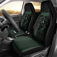 Italy Marche Car Seat Cover Map And Coordinates Code