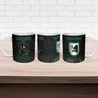 Personalized Italy Marche Ceramic Mug Map And Coordinates Code