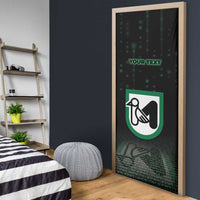 Personalized Italy Marche Door Cover Map And Coordinates Code