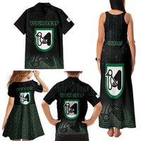 Personalized Italy Marche Family Matching Tank Maxi Dress and Hawaiian Shirt Map And Coordinates Code