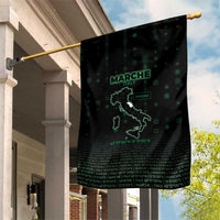 Italy Marche Garden Flag Map And Coordinates Code