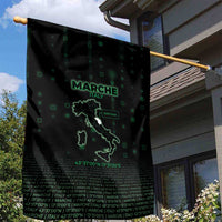Italy Marche Garden Flag Map And Coordinates Code