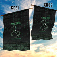 Italy Marche Garden Flag Map And Coordinates Code