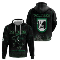 Personalized Italy Marche Hoodie Map And Coordinates Code