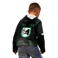 Personalized Italy Marche Kid Hoodie Map And Coordinates Code