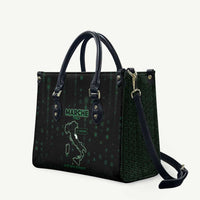 Italy Marche Leather Bag Map And Coordinates Code