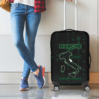 Italy Marche Luggage Cover Map And Coordinates Code
