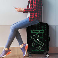 Italy Marche Luggage Cover Map And Coordinates Code