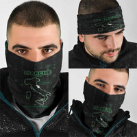 Italy Marche Neck Gaiter Map And Coordinates Code
