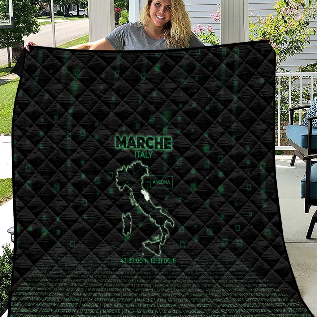 Italy Marche Quilt Map And Coordinates Code