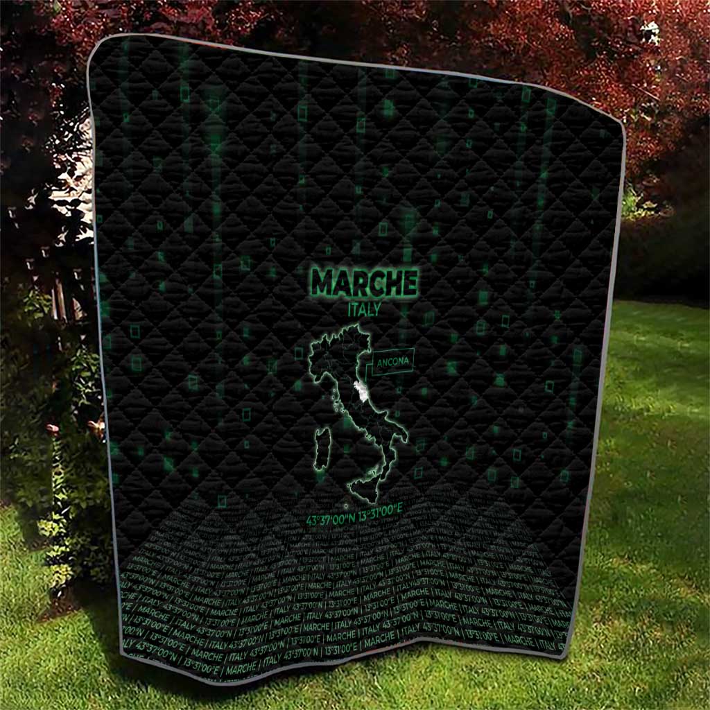 Italy Marche Quilt Map And Coordinates Code