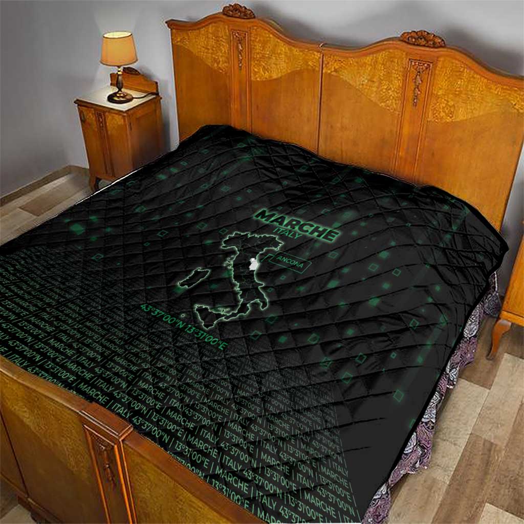 Italy Marche Quilt Map And Coordinates Code