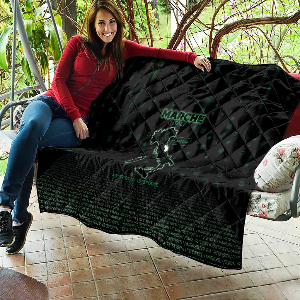 Italy Marche Quilt Map And Coordinates Code