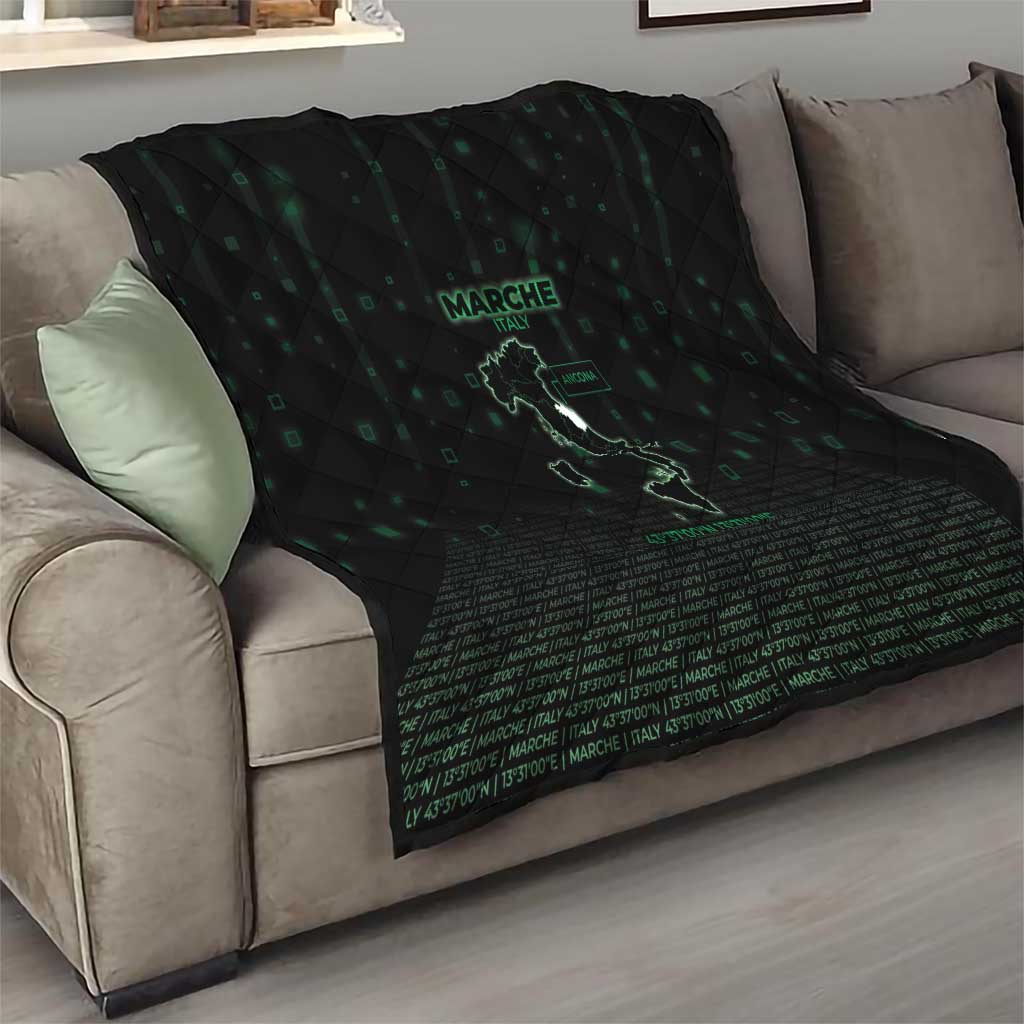 Italy Marche Quilt Map And Coordinates Code