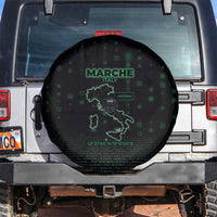 Italy Marche Spare Tire Cover Map And Coordinates Code