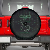 Italy Marche Spare Tire Cover Map And Coordinates Code