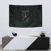 Italy Marche Tapestry Map And Coordinates Code