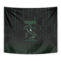 Italy Marche Tapestry Map And Coordinates Code