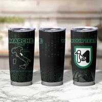 Personalized Italy Marche Tumbler Cup Map And Coordinates Code