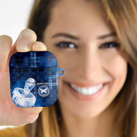 Scotland Football AirPods Case Ice Hole Celtic Thistle Tartan Flower Patterns