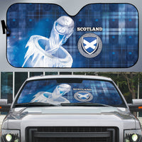 Scotland Football Auto Sun Shade Ice Hole Celtic Thistle Tartan Flower Patterns