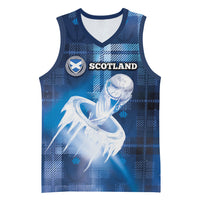 Custom Scotland Football Basketball Jersey Ice Hole Celtic Thistle Tartan Flower Patterns