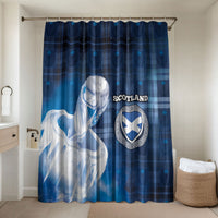 Scotland Football Bathroom Set Ice Hole Celtic Thistle Tartan Flower Patterns