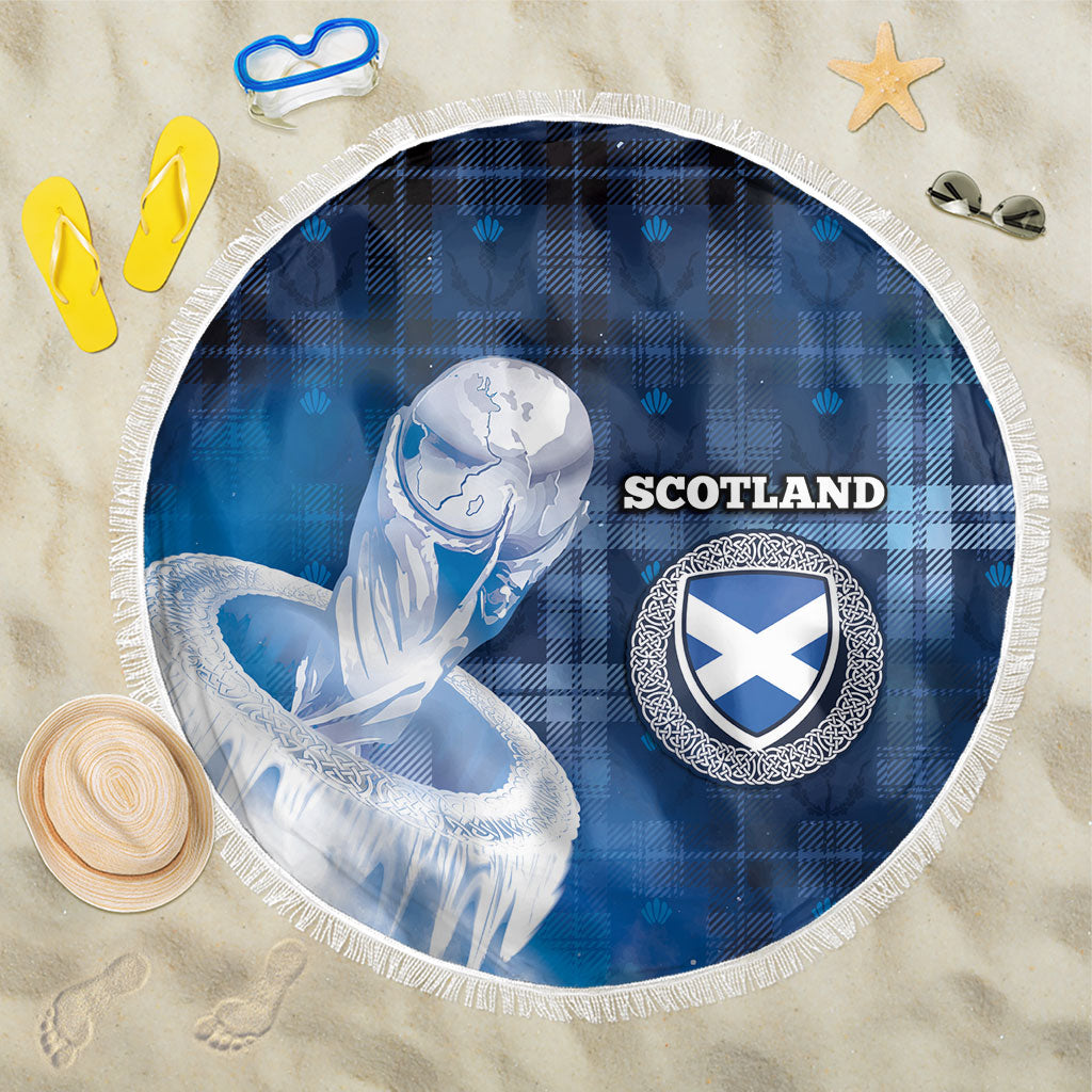 Scotland Football Beach Blanket Ice Hole Celtic Thistle Tartan Flower Patterns