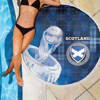 Scotland Football Beach Blanket Ice Hole Celtic Thistle Tartan Flower Patterns