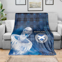 Scotland Football Blanket Ice Hole Celtic Thistle Tartan Flower Patterns