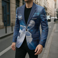 Custom Scotland Football Blazer Ice Hole Celtic Thistle Tartan Flower Patterns