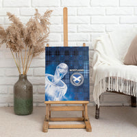 Scotland Football Canvas Wall Art Ice Hole Celtic Thistle Tartan Flower Patterns