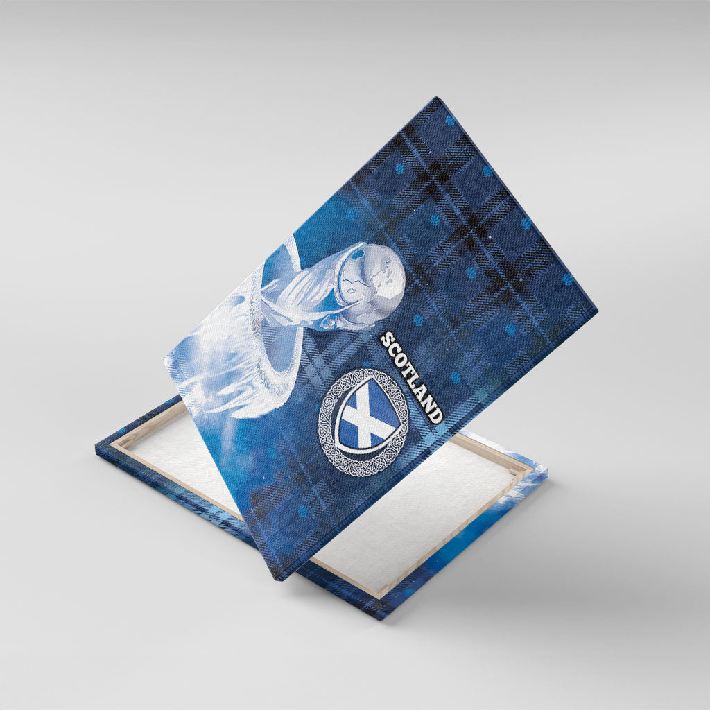 Scotland Football Canvas Wall Art Ice Hole Celtic Thistle Tartan Flower Patterns