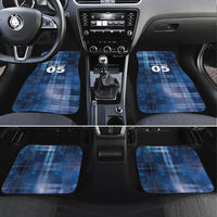 Custom Scotland Football Car Mats Ice Hole Celtic Thistle Tartan Flower Patterns